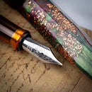 BENU AstroGem Midas Fountain Pen - Nib Close Up View | EndlessPens