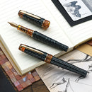 BENU Fountain Pen - Tessera - Black Amber