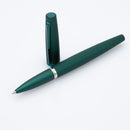 Diplomat Viper Green Rollerball Pen - Pen and Cap Cover Detached | EndlessPens