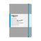 Endless Stationery Recorder Regalia Paper A5 Notebook - Mountain Snow Grey (Ruled)