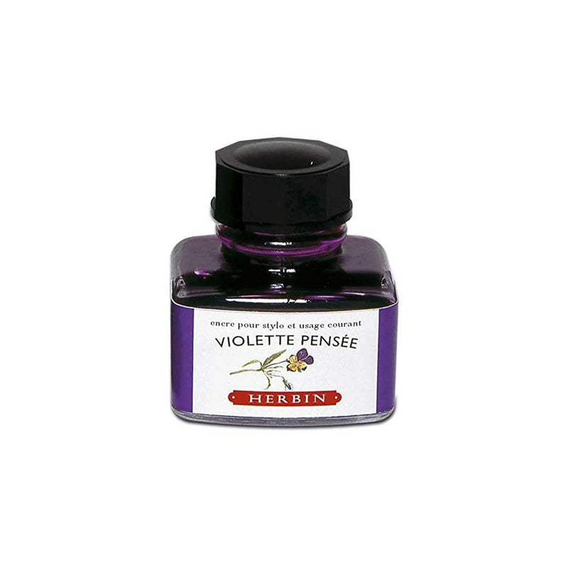 J Herbin Ink Bottle (10ml / 30ml / 100ml) - Violette Pensée