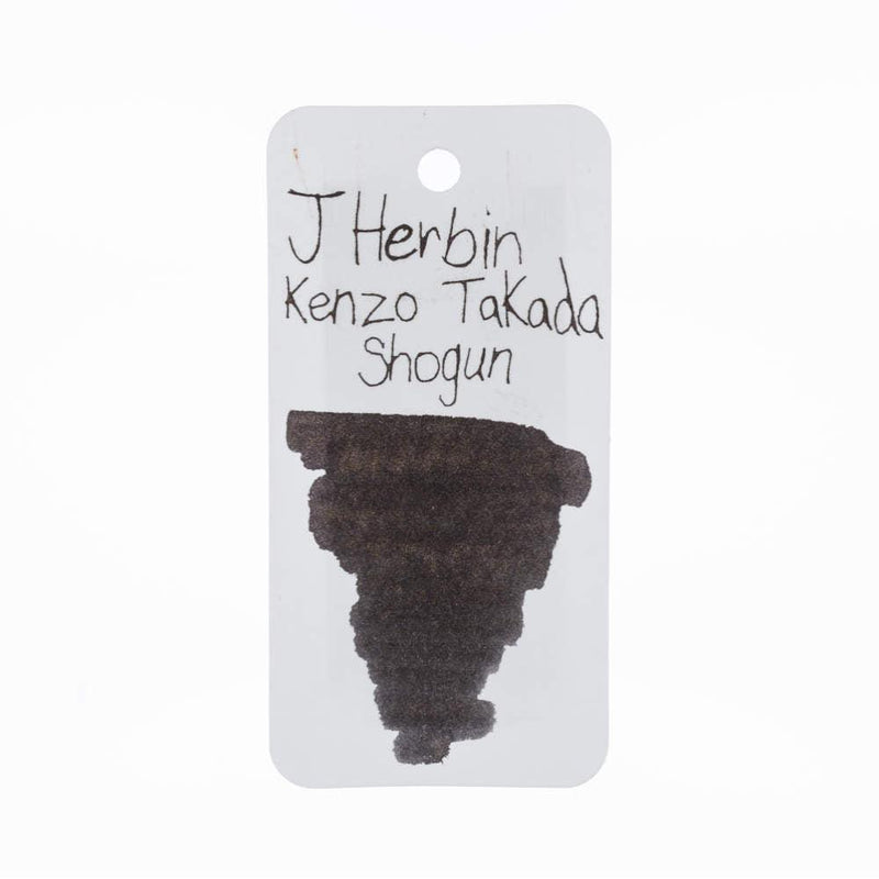 J Herbin Ink Bottle (50ml) - Kenzo Takada "Shogun" Ink with Gold and Red Sheen