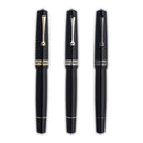 Leonardo Fountain Pen - Momento Magico (Stainless Steel) - Black Matte - New Edition (2022)