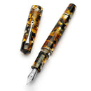Leonardo Momento Zero Grande 2.0 Sottobosco Fountain Pen (Stainless Steel) - Pen with Cap Cover Removed | EndlessPens