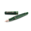 Leonardo Fountain Pen - Momento Zero (Stainless Steel) - Alga
