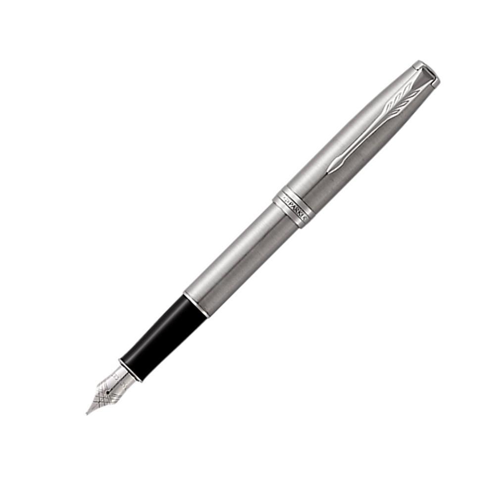 Imidlertid Acquiesce Hassy Parker Fountain Pen - Sonnet Stainless Steel | EndlessPens