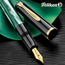 Pelikan Classic M200 Marbled-Green Fountain Pen - EndlessPens