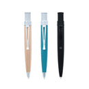 Retro 51 Tornado Elite Rollerball Pen - Stealth Black,Turquoise, and Copper Variants On White Background | EndlessPens
