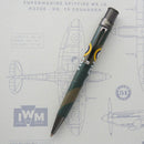Retro 51 Imperial War Museum Spitfire N3200 Rollerball Pen - Pen On Top Of Paper | EndlessPens