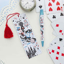 Retro 51 Tornado Alice in Wonderland Rollerball Pen - Pen and Bookmark