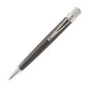 Retro 51 Tornado Black Nickel Platinum Rollerball Pen - Design View