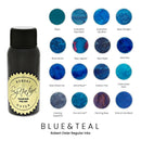 Robert Oster Ink Bottle (50ml) - Regular - Blue & Teal