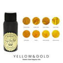 Robert Oster Ink Bottle (50ml) - Regular - Yellow & Gold