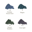 Sailor Shikiori - Japanese Fairy Tales Ink Cartridge (3-Pack) - Color Samples