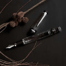 TWSBI Diamond 580ALR Black Fountain Pen - Exposed Nib