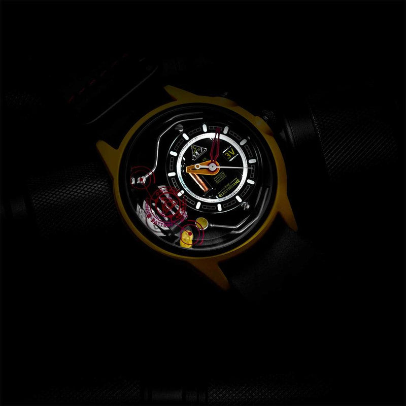 The Electricianz Ammeter Watch - 45mm (Front Design View)