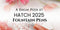 Blog for Sneak Peek at HATCH 2025 Fountain Pens