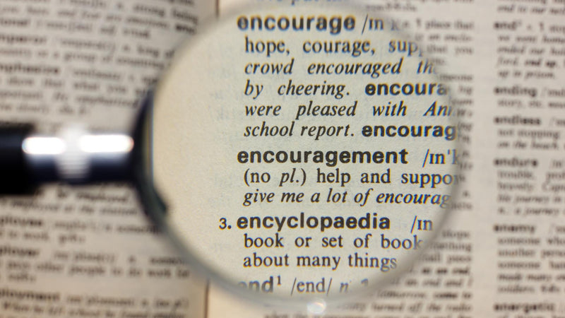 Encouragement and the Power of the Pen