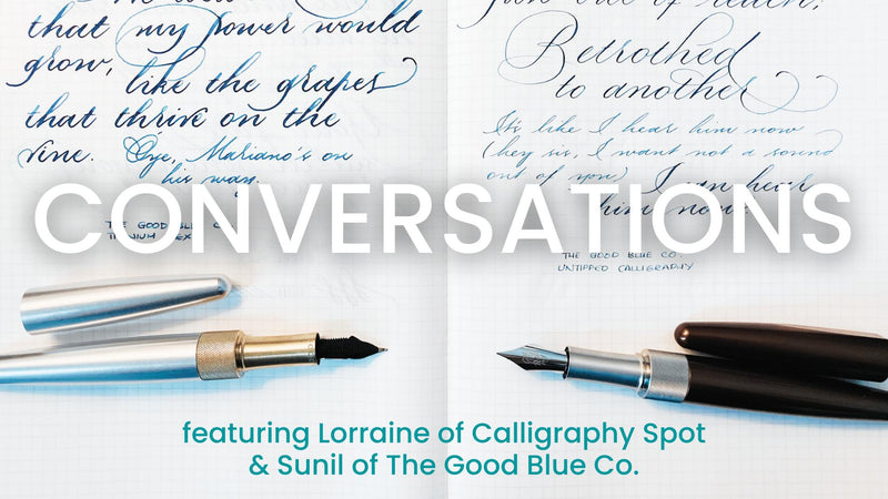 Conversations: The Good Blue Co. Fountain Pen Review