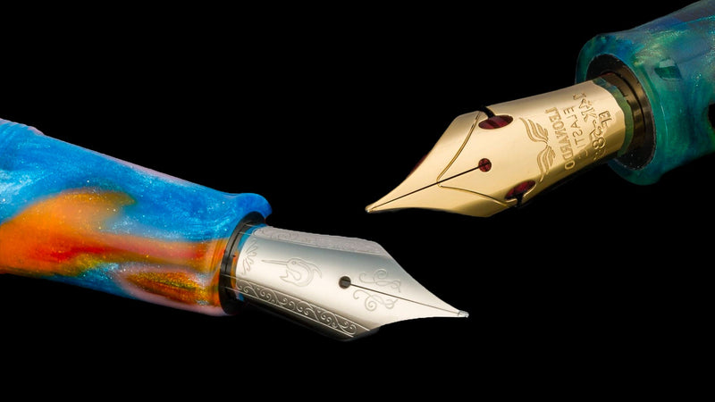 The Difference Between Gold-Nibbed and Steel-Nibbed Pens