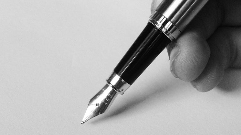 Writing With A Fountain Pen: How Hard Is It?