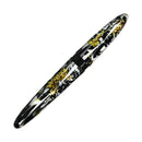 BENU Briolette Black and White Fountain Pen (with cap)