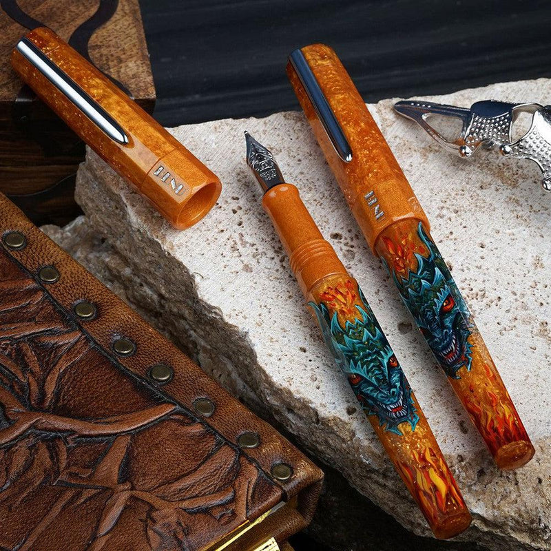 BENU Fountain Pen - Euphoria - Handpainted Dragon - Limited Edition (2024)