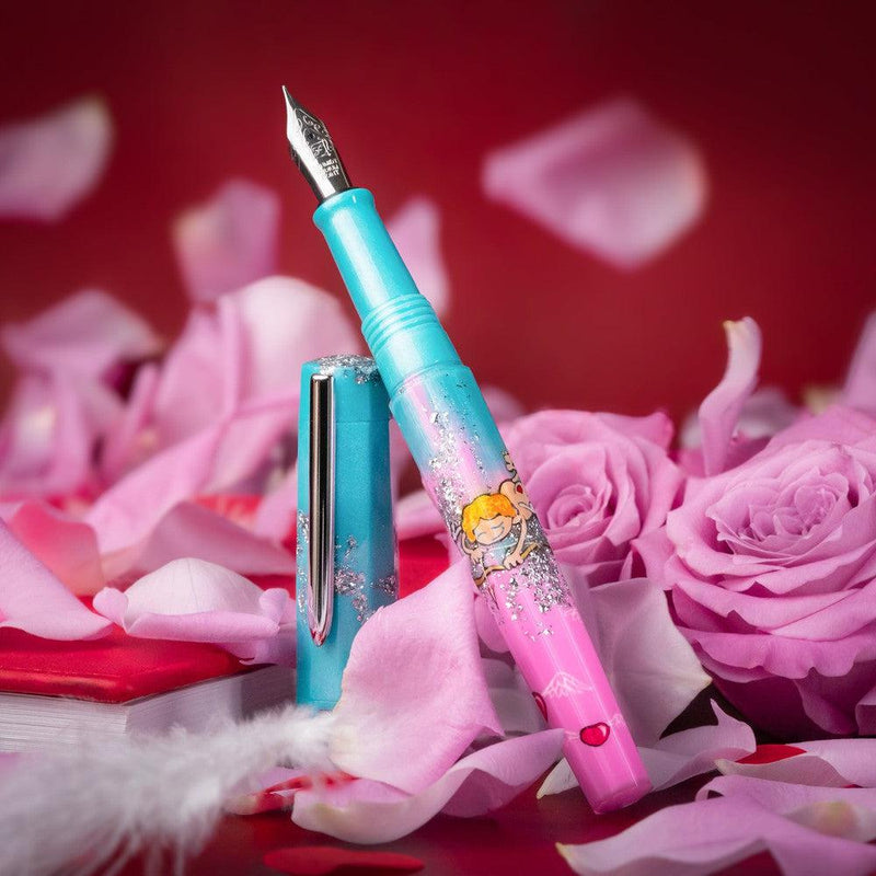 BENU Euphoria Love's Little Lark Fountain Pen - Without Cap Cover