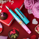 BENU Euphoria Love's Little Lark Fountain Pen - Nib Exposed