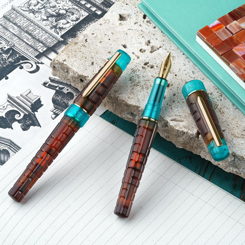 BENU Fountain Pen - Tessera - Ribbon Turquoise
