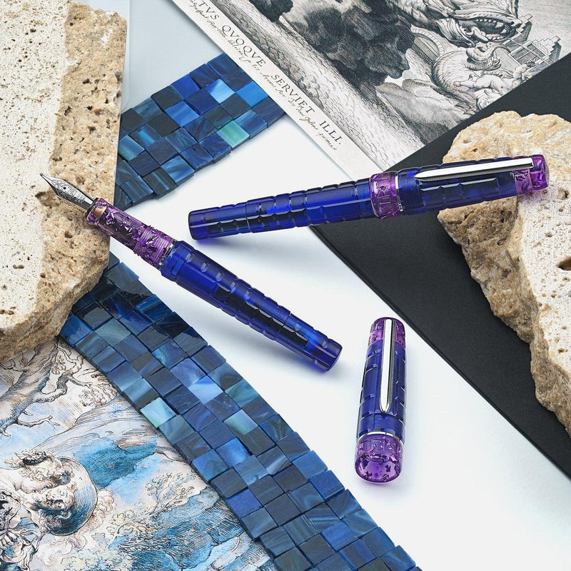 BENU Fountain Pen - Tessera - Tanzanite