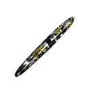 BENU Briolette Black And White Rollerball Pen - With Cap