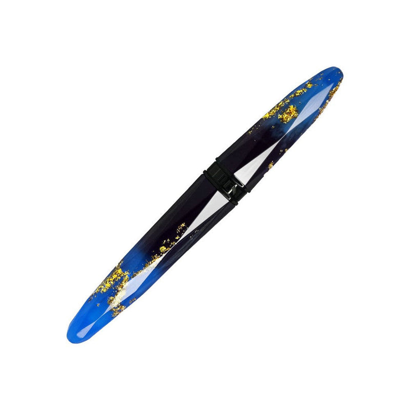 BENU Briolette Luminous Sapphire Rollerball Pen - With Cap Cover