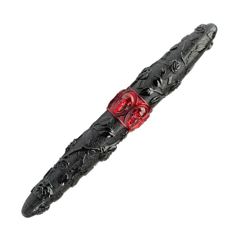 BENU Skulls And Roses Smolder Rollerball Pen