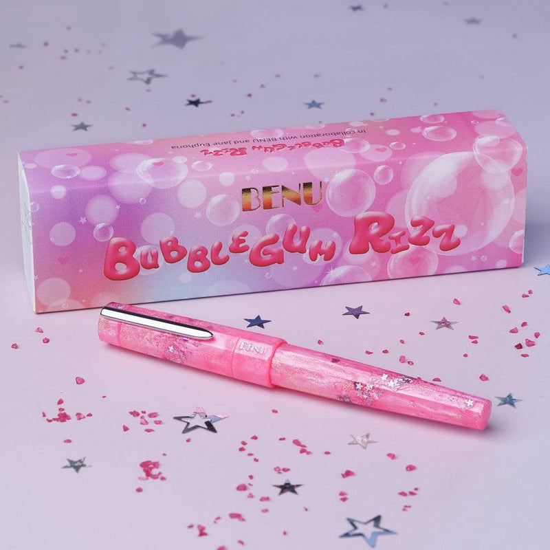 BENU × @jane_euphoria Bubblegum Rizz Fountain Pen