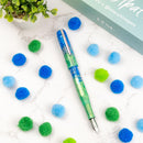 BENU × @starshinepen Blue Apatite Fountain Pen