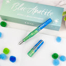 BENU × @starshinepen Blue Apatite Fountain Pen