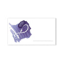 Robert Oster Community Ink Ube Truffle Ink Bottle (50ml) - Ink Sample Shade On White Paper | EndlessPens