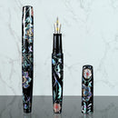 CYPRESS Fountain Pen - Eggshell and Raden - Radiant Arabesque