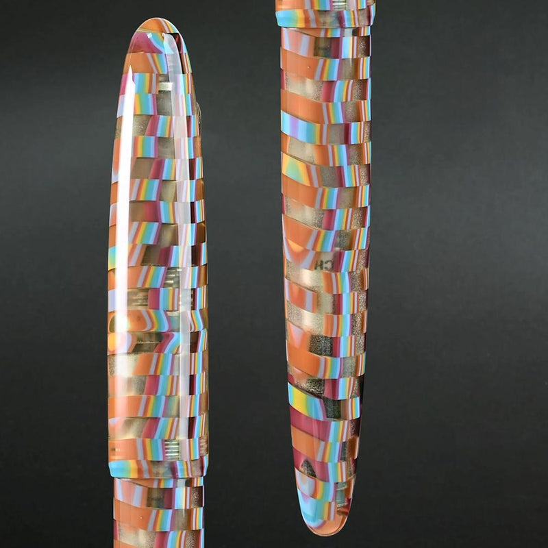 CYPRESS Cellulose Acetate Colorful-CE053 Fountain Pen - A Pair of Fountain Pens | EndlessPens
