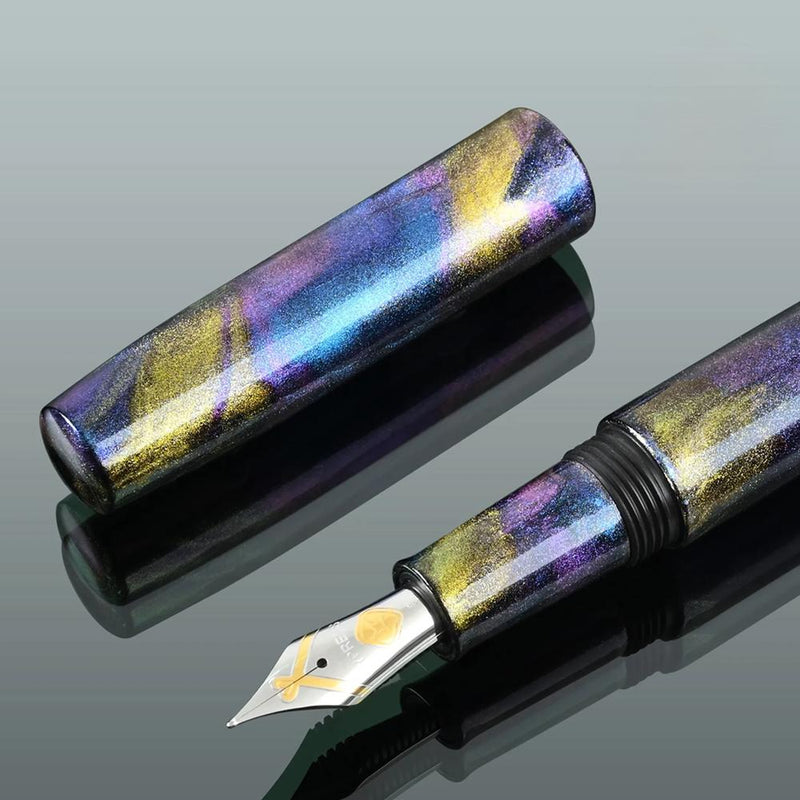 CYPRESS Fountain Pen - Kawaru-nuri - Aurora Cloudwave