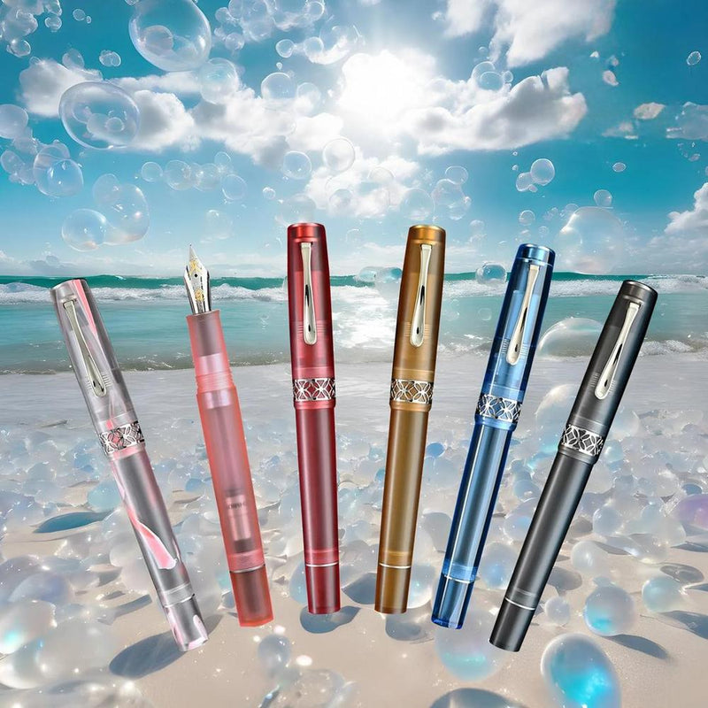 CYPRESS Fountain Pen - Metal Filigree - Colorful Series