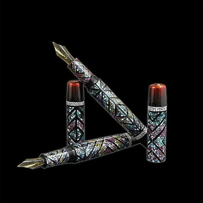 CYPRESS Fountain Pen - Modern Raden - Mosaic Raden-6