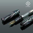 CYPRESS Fountain Pen - Modern Raden - Mosaic Raden-7