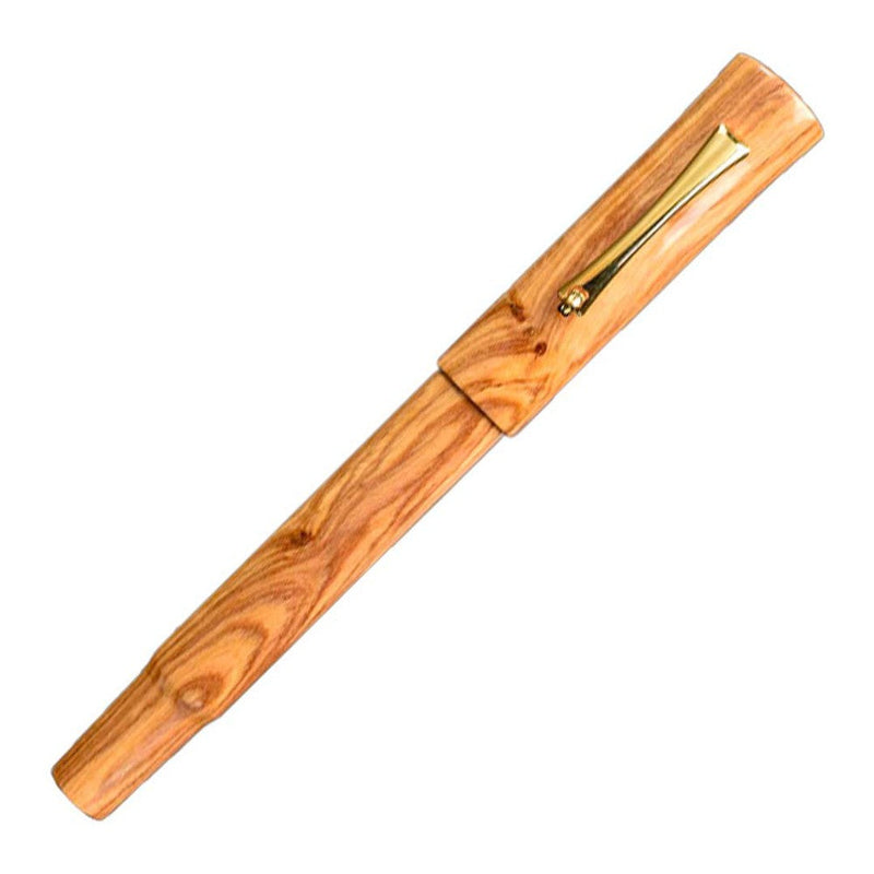 CYPRESS Raden Crown Olivewood Fountain Pen - With Cap Cover