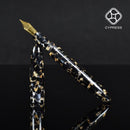 CYPRESS Fountain Pen - Sparkling Colors Arc-Gold leaf