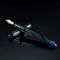 CYPRESS The top of Mount Fuji E110-E122 Fountain Pen (3776 Nib) in E120 - Black and Blue Variant | EndlessPens