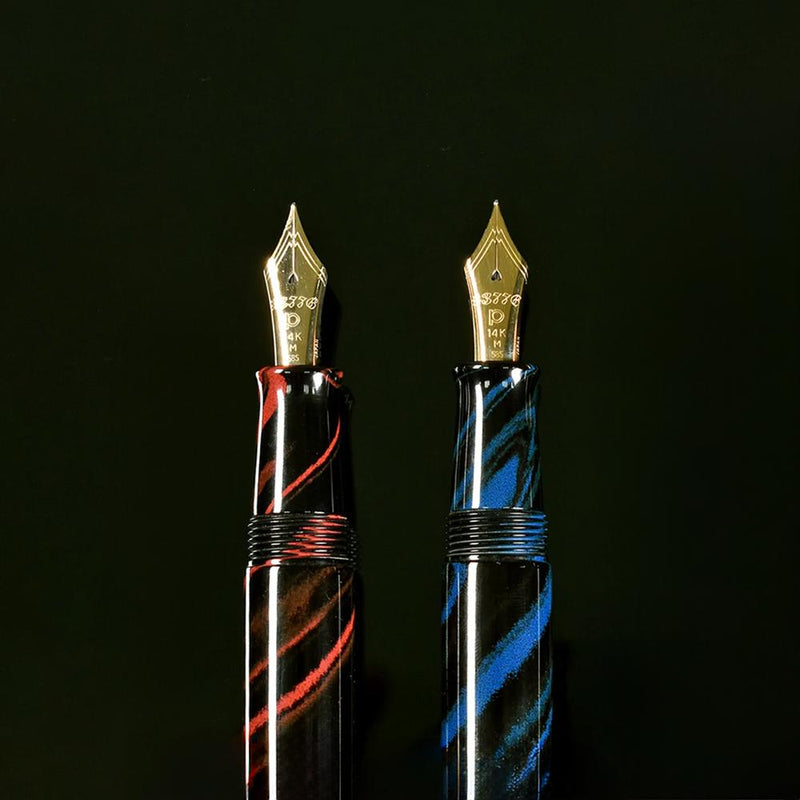 CYPRESS The top of Mount Fuji E123-E133 Fountain Pen (3776 Nib) | EndlessPens