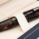 Conklin All American Brownstone Ballpoint Pen - Pen In Case On White Background | EndlessPens
