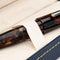 Conklin All American Brownstone Ballpoint Pen - Pen In Case On White Background | EndlessPens